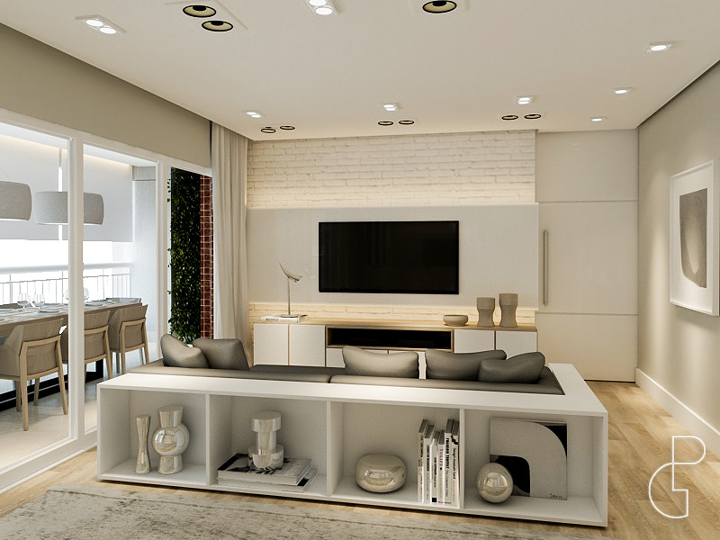 Projeto de sala estar - Arquiteto